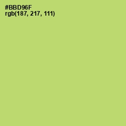 #BBD96F - Wild Willow Color Image