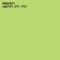 #BBD971 - Wild Willow Color Image