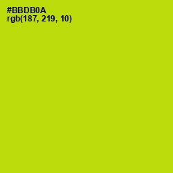 #BBDB0A - Fuego Color Image