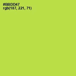 #BBDD47 - Conifer Color Image