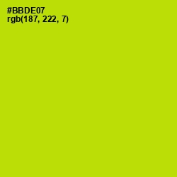 #BBDE07 - Fuego Color Image