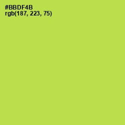 #BBDF4B - Conifer Color Image