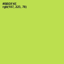 #BBDF4E - Conifer Color Image