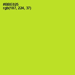 #BBE025 - Green Yellow Color Image