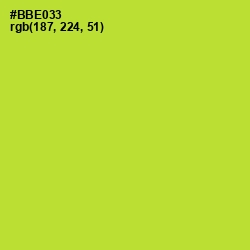 #BBE033 - Green Yellow Color Image