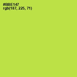 #BBE147 - Conifer Color Image