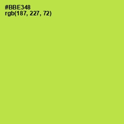 #BBE348 - Conifer Color Image