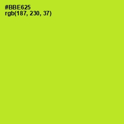 #BBE625 - Green Yellow Color Image