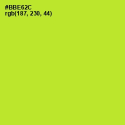 #BBE62C - Green Yellow Color Image