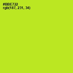 #BBE722 - Green Yellow Color Image