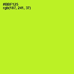 #BBF125 - Green Yellow Color Image