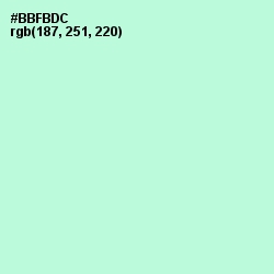 #BBFBDC - Cruise Color Image