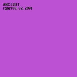 #BC52D1 - Amethyst Color Image