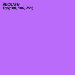 #BC6AFB - Lavender Color Image