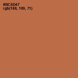 #BC6D47 - Santa Fe Color Image