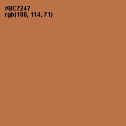#BC7247 - Santa Fe Color Image