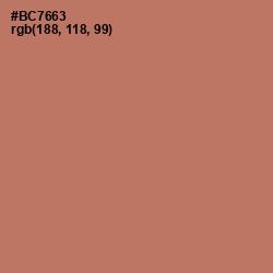 #BC7663 - Coral Tree Color Image