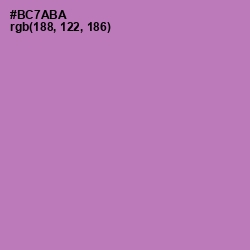 #BC7ABA - Lavender Purple Color Image