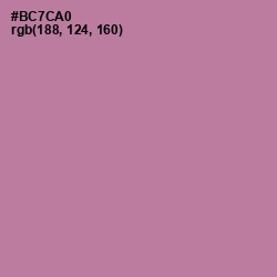 #BC7CA0 - Turkish Rose Color Image