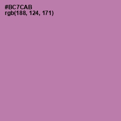 #BC7CAB - Lavender Purple Color Image