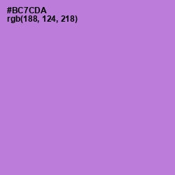 #BC7CDA - Lavender Color Image