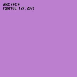 #BC7FCF - Lavender Color Image