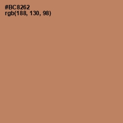#BC8262 - Teak Color Image