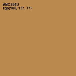 #BC894D - Driftwood Color Image