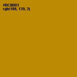 #BC8B03 - Hot Toddy Color Image