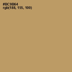 #BC9B64 - Teak Color Image