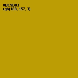 #BC9D03 - Lucky Color Image