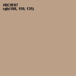 #BC9F87 - Quicksand Color Image