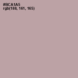 #BCA1A5 - Silk Color Image