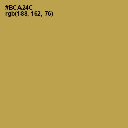 #BCA24C - Husk Color Image