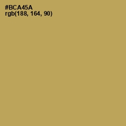 #BCA45A - Husk Color Image