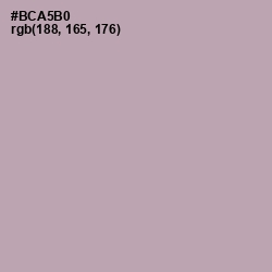 #BCA5B0 - Nobel Color Image