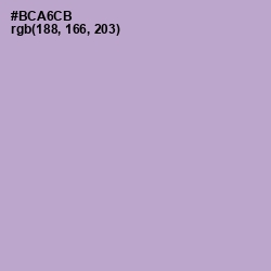 #BCA6CB - London Hue Color Image