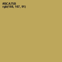 #BCA75B - Husk Color Image