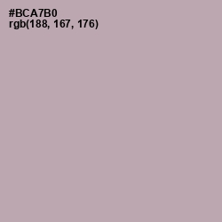 #BCA7B0 - Nobel Color Image