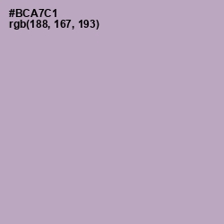 #BCA7C1 - London Hue Color Image