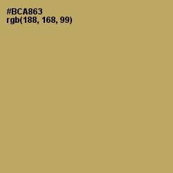 #BCA863 - Gimblet Color Image