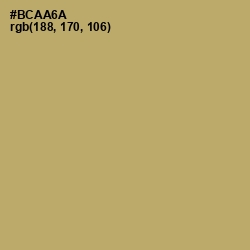 #BCAA6A - Gimblet Color Image
