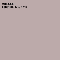 #BCAAAB - Silk Color Image