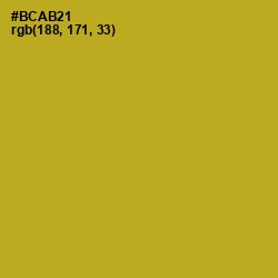 #BCAB21 - Sahara Color Image