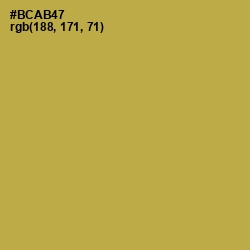 #BCAB47 - Husk Color Image