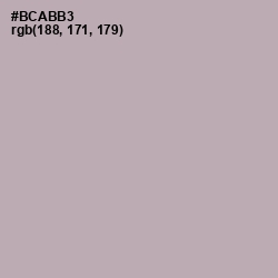 #BCABB3 - Nobel Color Image