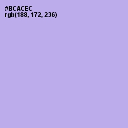 #BCACEC - Biloba Flower Color Image