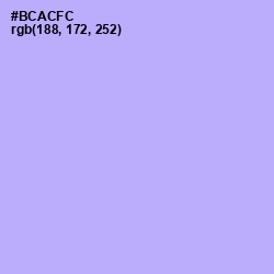 #BCACFC - Biloba Flower Color Image