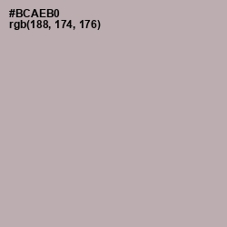 #BCAEB0 - Nobel Color Image