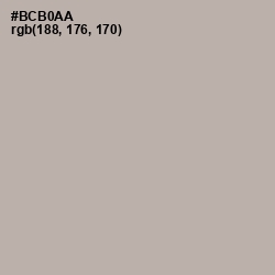 #BCB0AA - Silk Color Image